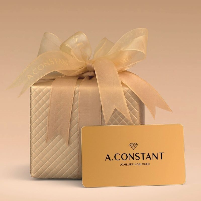 carte cadeau A.CONSTANT et paquets cadeaux