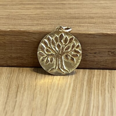 Médaille Arbre de vie en or jaune