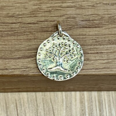 Médaille Arbre de vie en or jaune