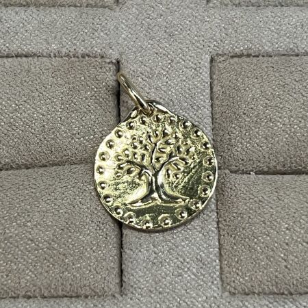 Médaille Arbre de vie en or jaune