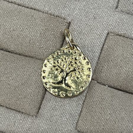 Médaille Arbre de vie en or jaune