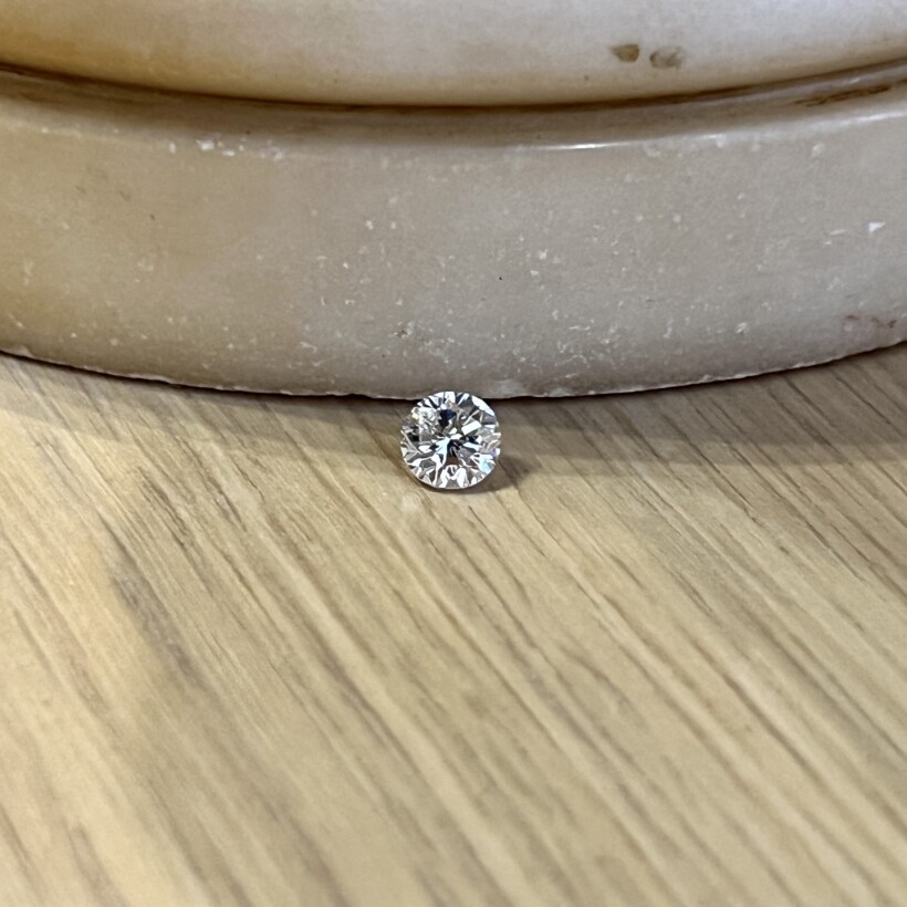 Diamant moderne de 1,03 carat blanc exceptionnel E SI2