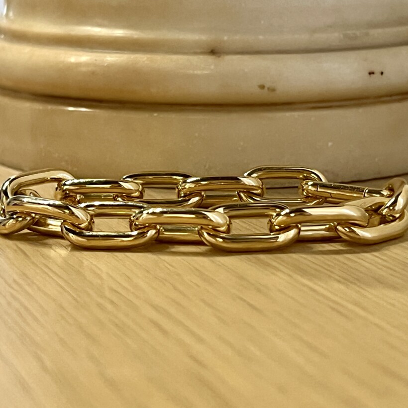 Bracelet Toutânkhamon en or jaune de 25,40 grammes