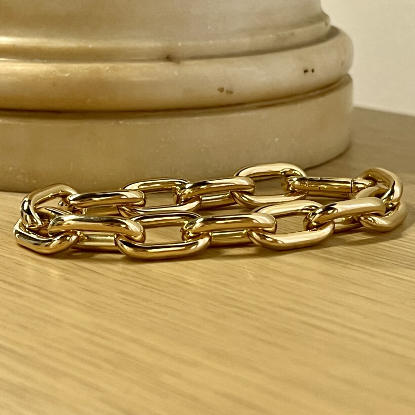 Bracelet Toutânkhamon en or jaune de 25,40 grammes