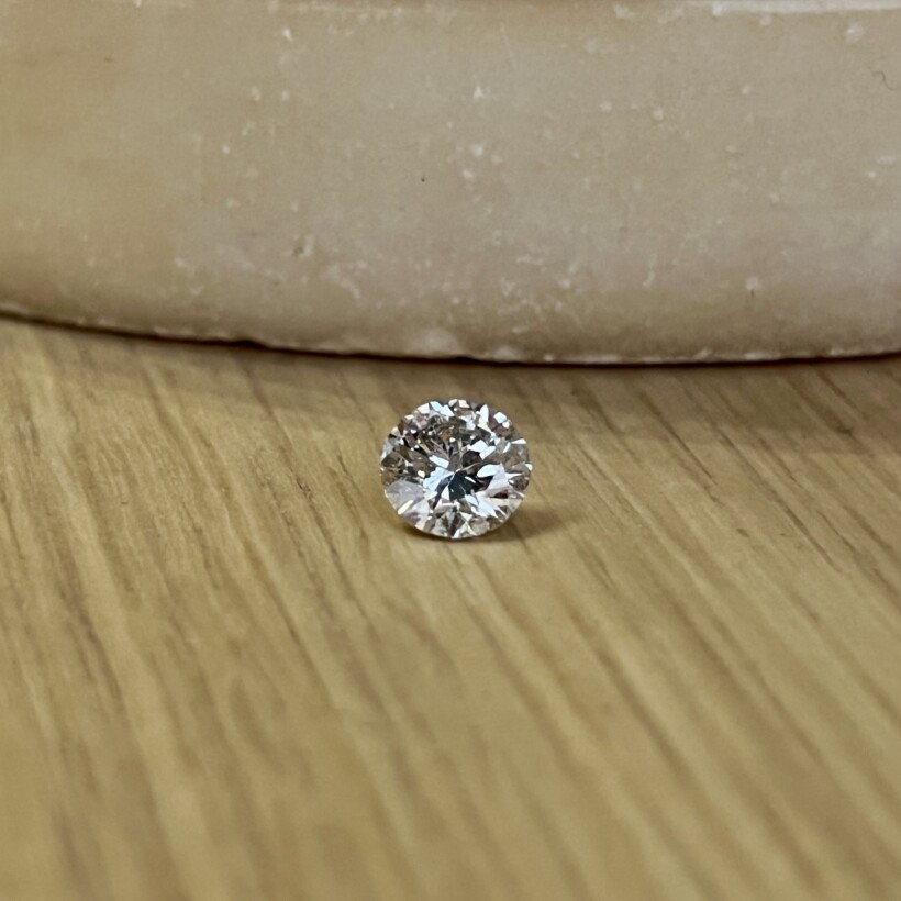 Diamant moderne de 1,01 carat extra blanc G SI2