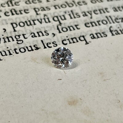 Diamant moderne de 1,51 carat blanc G SI2