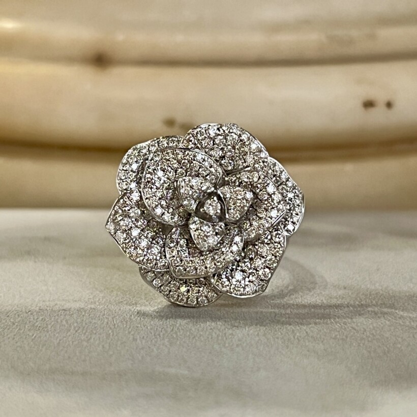 Bague Garden en or blanc et diamants