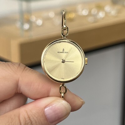 Montre bracelet Richards Zeger en or jaune de 10 grammes vers 1973