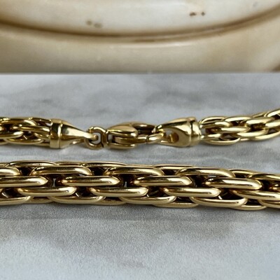 Collier en or jaune de 33 grammes