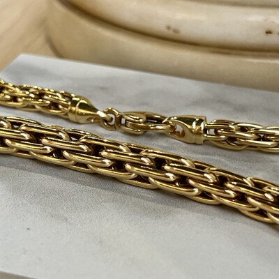 Collier en or jaune de 33 grammes