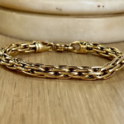 Bracelet en or jaune de 16,6 grammes