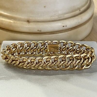 Bracelet en or jaune de 28,30 grammes