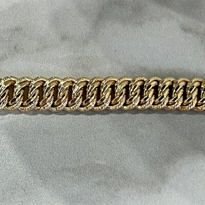 Bracelet en or jaune de 17,75 grammes