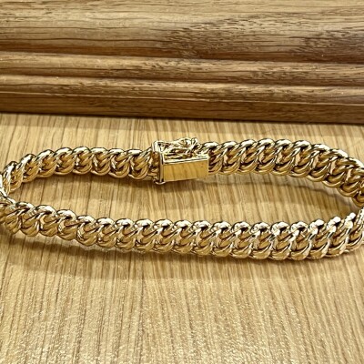 Bracelet en or jaune de 17,75 grammes