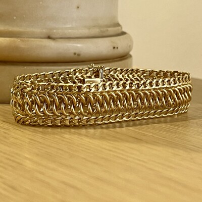 Bracelet en or jaune de 23,88 grammes