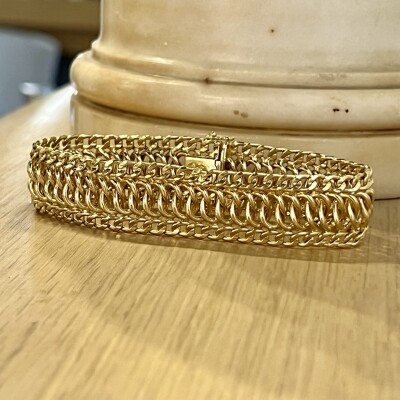 Bracelet en or jaune de 23,88 grammes
