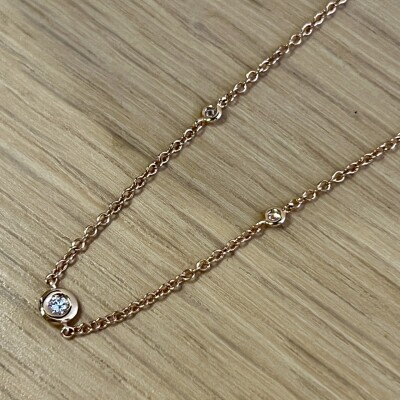 Collier Mini Diams en or blanc, saphirs et diamants