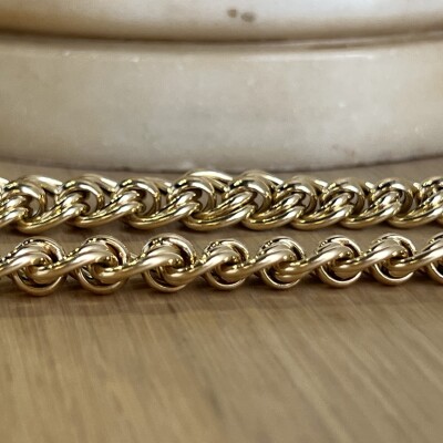 Collier maille en or jaune pour 51,23 grammes