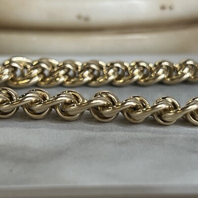 Collier maille en or jaune pour 51,23 grammes