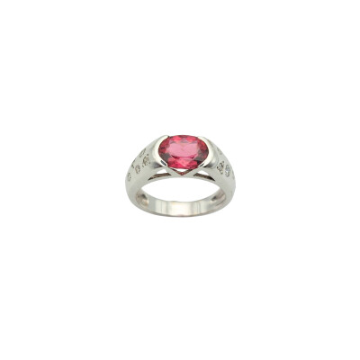 Bague Tourmaline et Diamants