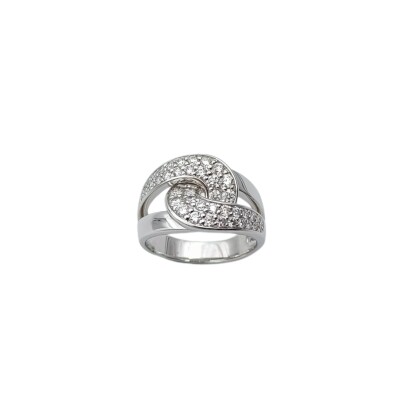 Bague Or blanc Diamants