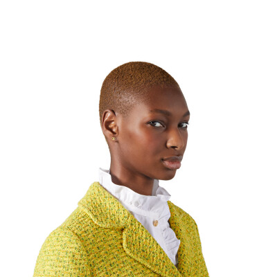 Boucles d’oreilles en or jaune Gucci Interlocking