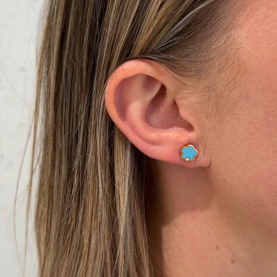 Boucles d'oreilles Hulchi Belluni collection Toi & Moi