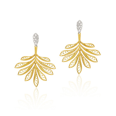 Bo Luz taille S or jaune et diamants