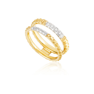 Bague SEA double rang