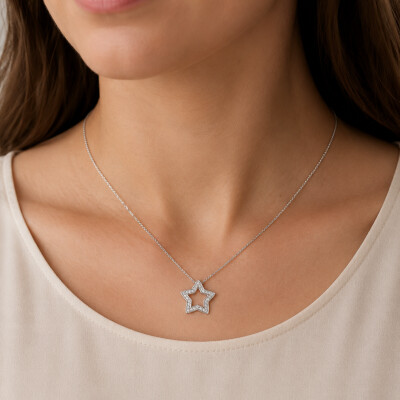 Collier Diamond Star