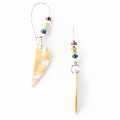 Boucles d'oreilles Nature Bijoux Manaka crochet XL