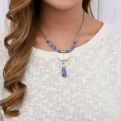 Collier Nature Bijoux Santorini goutte