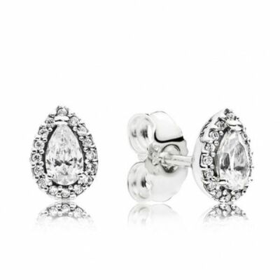 Clous d'oreilles Pandora Gouttelettes Géométriques