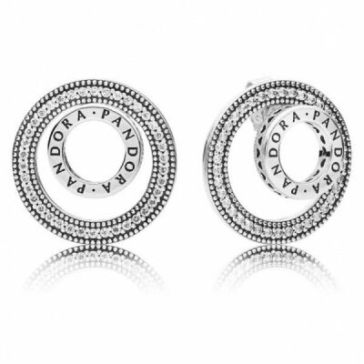 Boucles d'oreilles Pandora Signature Pour Toujours