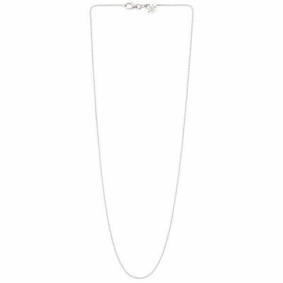 Chaîne "boule" or blanc 1,2mm - 40cm
