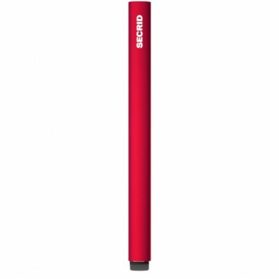 Porte-cartes Secrid Cardprotector C-Red en aluminium rouge
