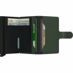 Porte-cartes SECRID Miniwallet Matte Green-Black