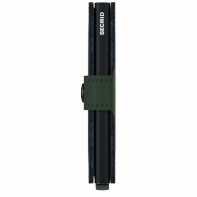 Porte-cartes SECRID Miniwallet Matte Green-Black