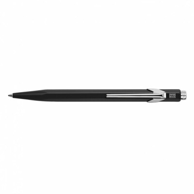 Stylo bille Caran D'Ache 849 Popline Noir avec étui