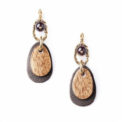 Boucles d'oreilles Dormeuses Nature Bijoux Gavroche 2 éléments