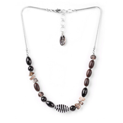 Collier Nature Bijoux MELI MELO noir