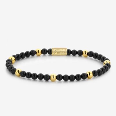 Bracelet Rebel & Rose More Balls Than Most - Black Panther - 4mm