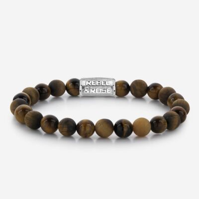 Bracelet Rebel & Rose Stones Only - Tiger Rocks - 8mm