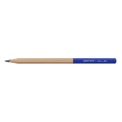 Set de 4 crayons Caran d'Ache graphite KLEIN BLUE Edition Limitée