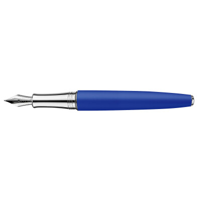 Coffret cadeau Stylo plume Caran d'Ache Léman KLEIN BLUE avec encrier Edition Limite