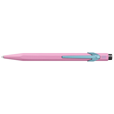 Stylo bille Caran D'Ache 849 Claim Your Style Edition 2 Rose Hibiscus avec étui