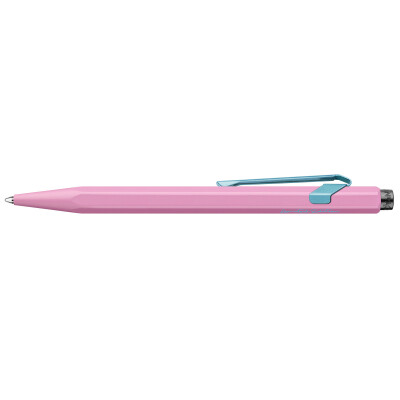 Stylo bille Caran D'Ache 849 Claim Your Style Edition 2 Rose Hibiscus avec étui