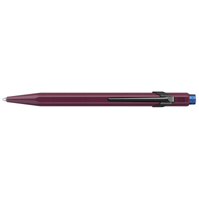 Stylo bille Caran D'Ache 849 Claim Your Style Edition 2 Bordeaux avec étui