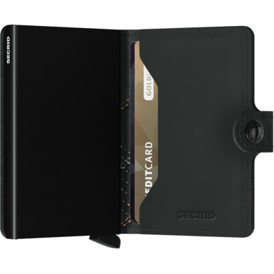 Porte-cartes Secrid Miniwallet Stitch Linea Orange