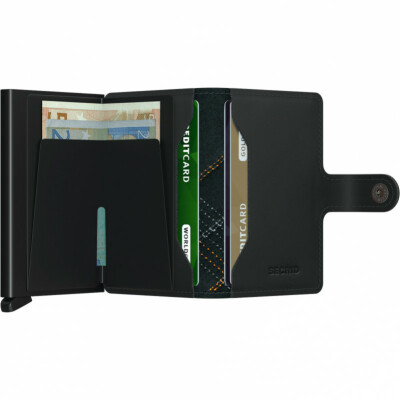 Porte-cartes Secrid Miniwallet Stitch Linea Orange